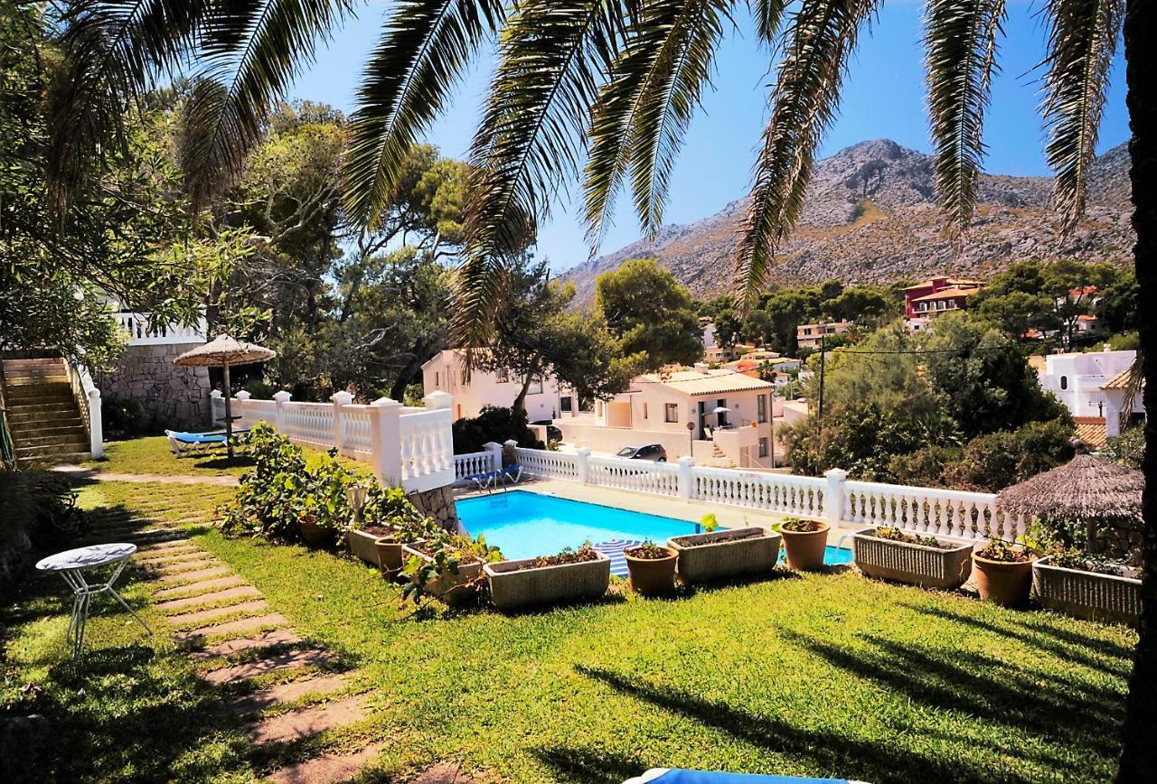 Hostal Los Pinos Cala de Sant Vicenc Extérieur photo