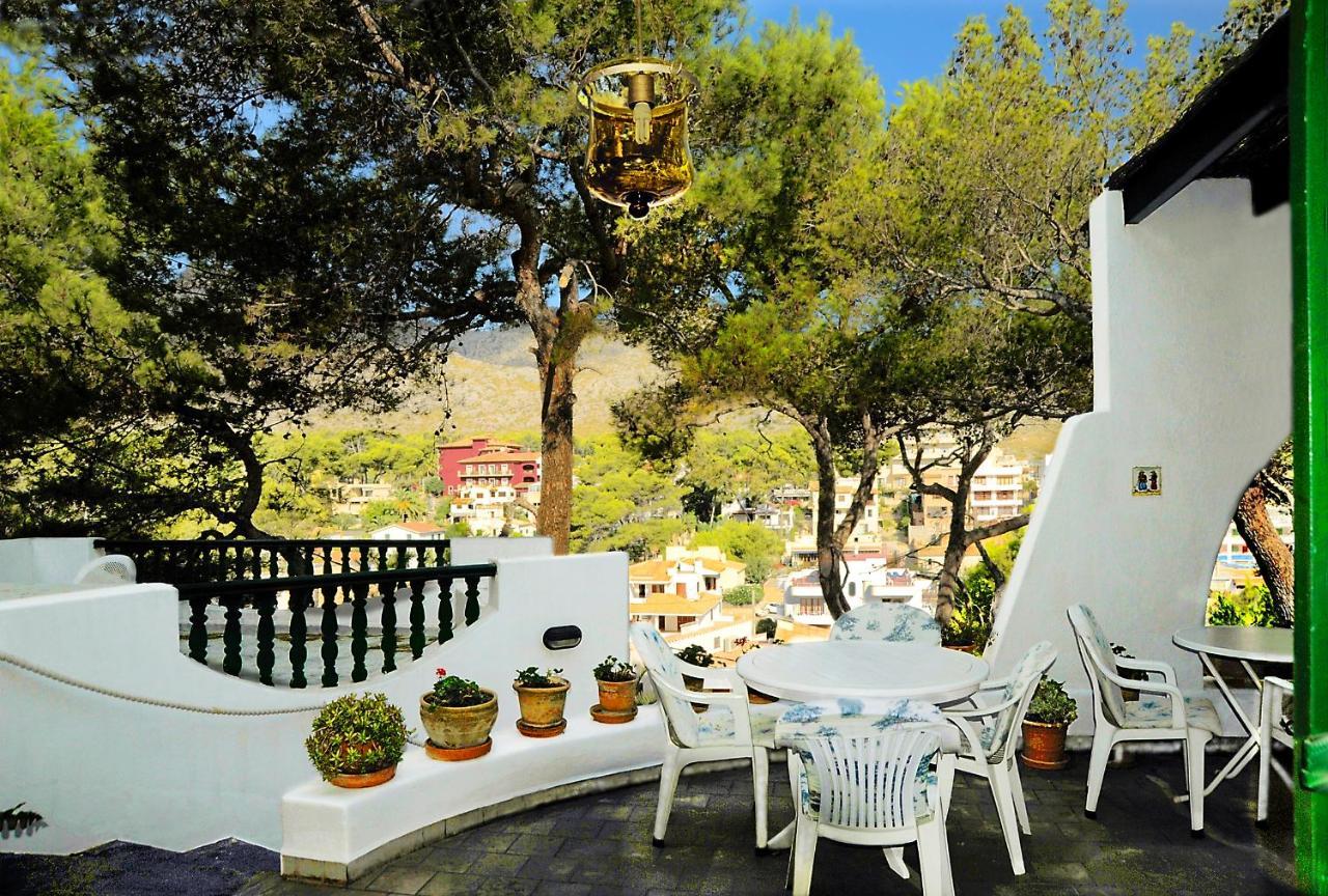 Hostal Los Pinos Cala de Sant Vicenc Extérieur photo